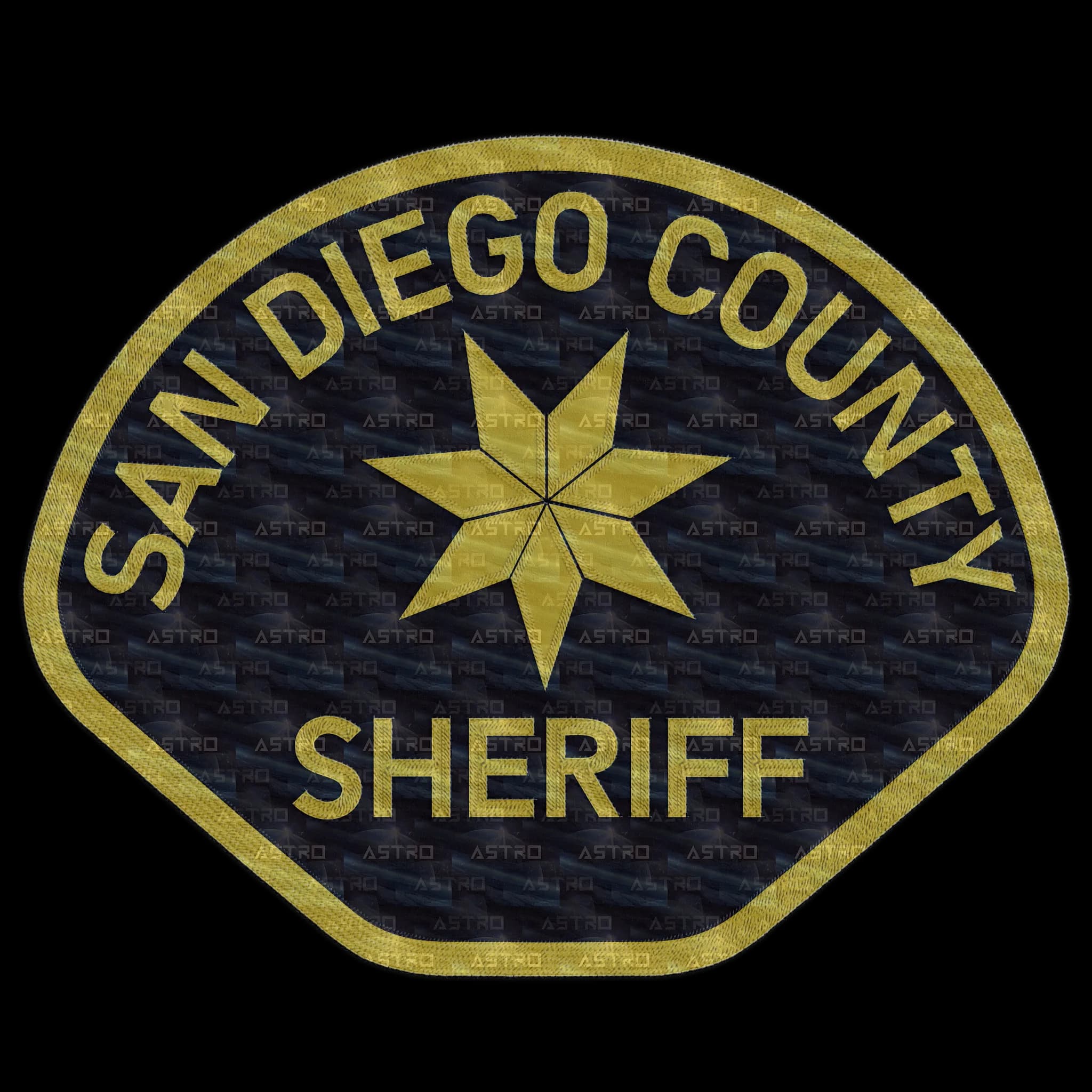 San Diego County Sheriff Patch (4k)
